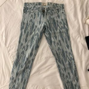 Current Elliot crop jeans